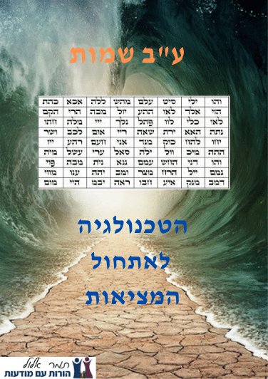 ע”ב שמות-הטכנולוגיה לאתחול המציאות